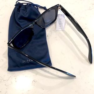 “J.CREW” Black Sunglasses Unisex! NWT!